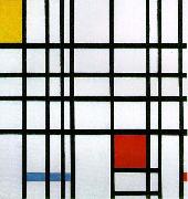 Piet Mondrian Piet Mondrian, Composition with Yellow, Blue, and Red oil painting reproduction